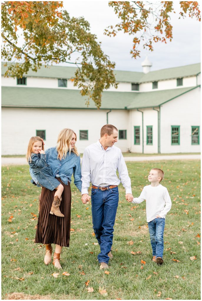 Fall family session in Franklin, TN