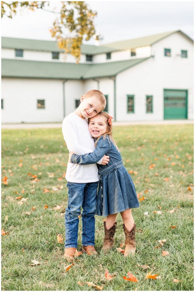 Fall family session in Franklin, TN