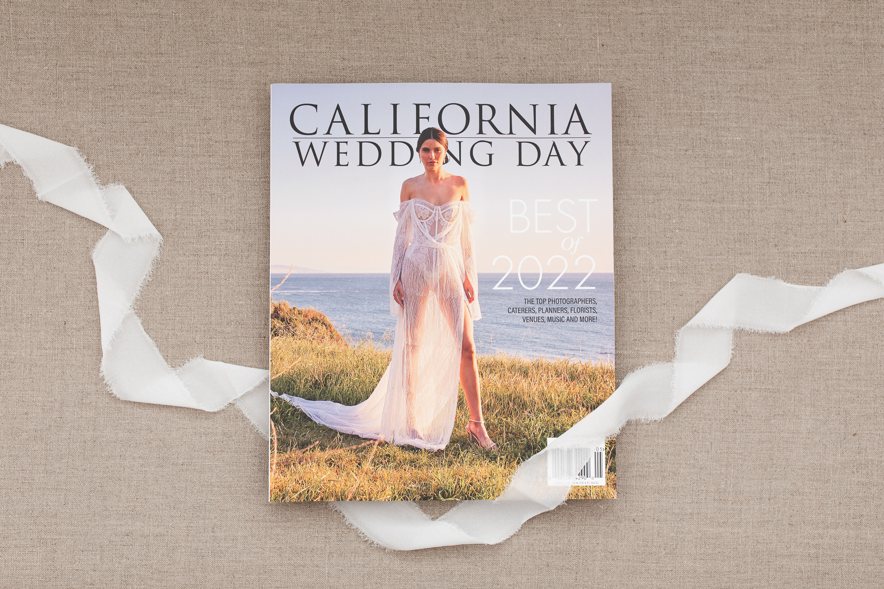 featured in California wedding day magazine