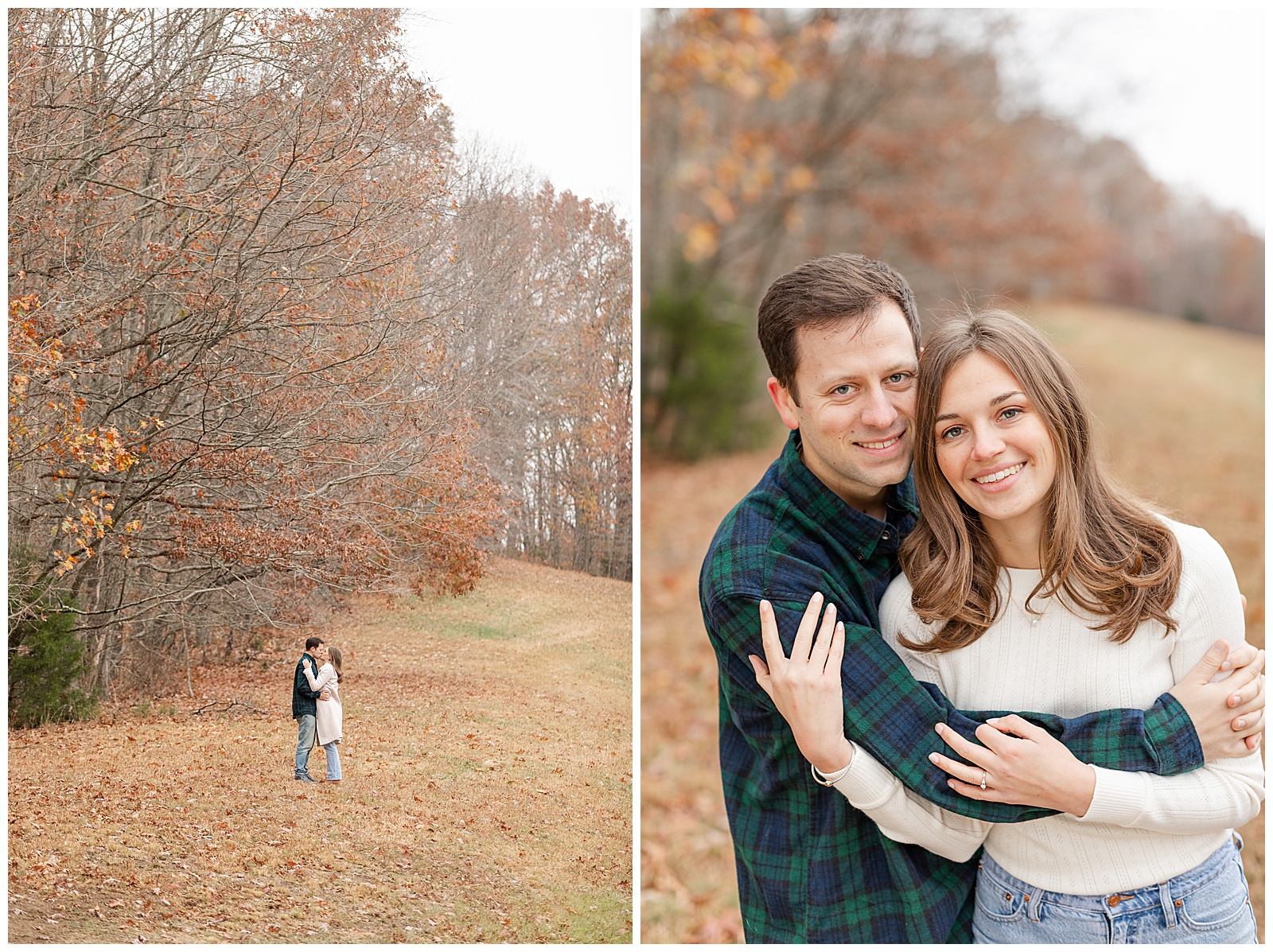 fall Franklin engagement